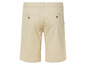 Shorts chino beiges avec boutons