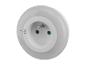 Prise avec veilleuse LED intégrée, avec options de couleur G, B, W et spécifications 16A 250V.