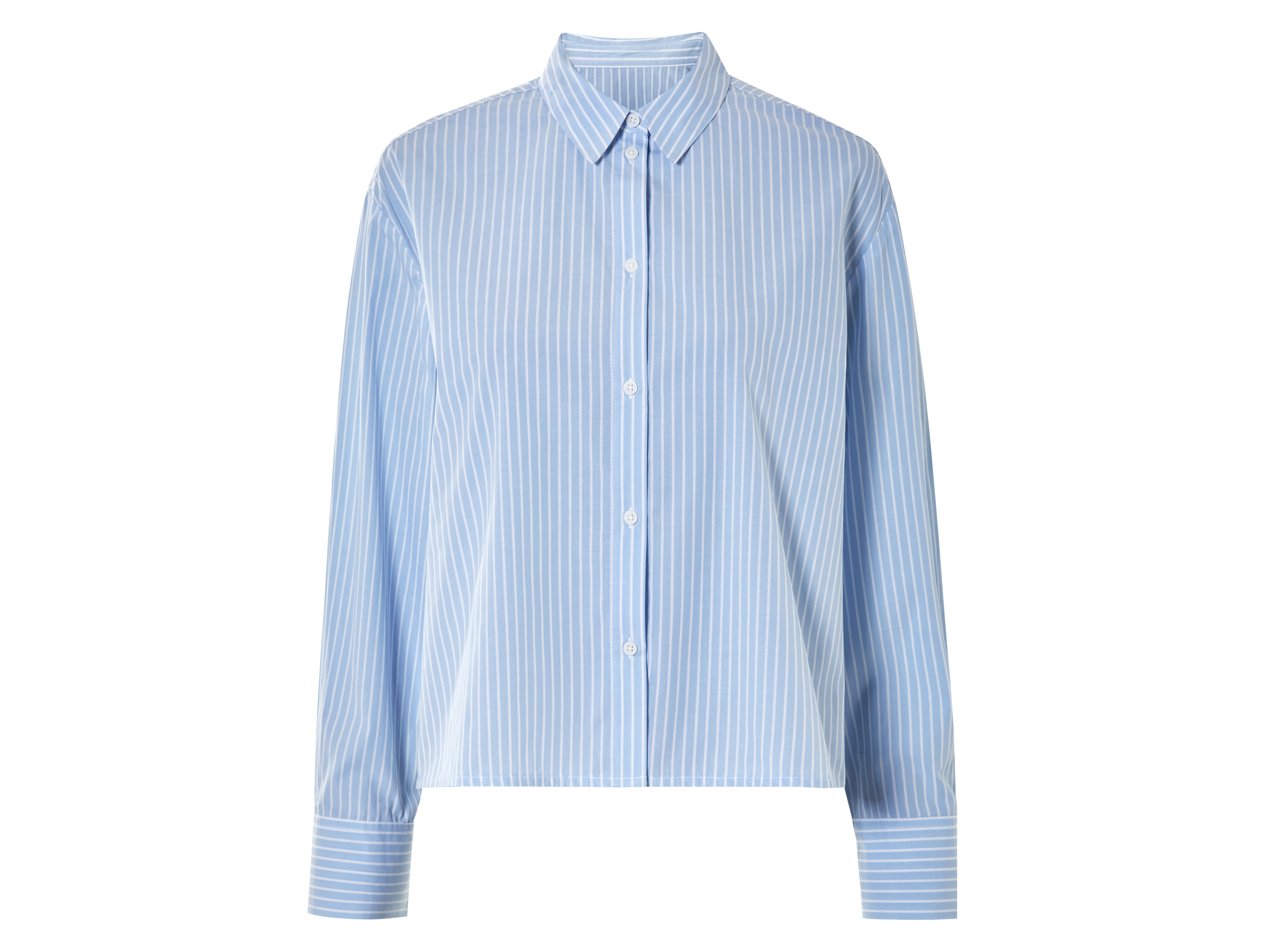 esmara® Chemise femme  (bleu/blanc/rayé, S(34/36))
