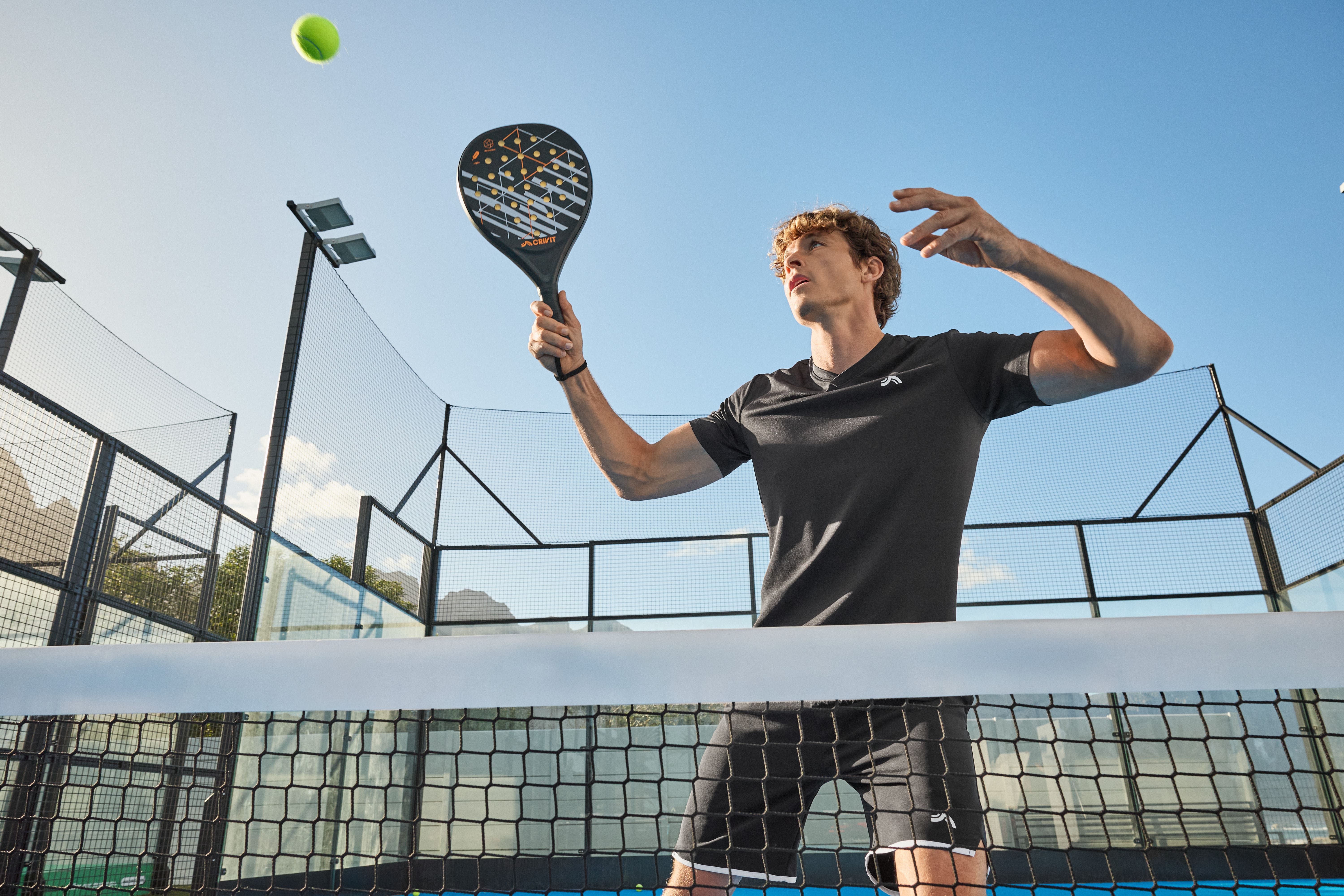 CRIVIT Lot de 3 balles de padel - 6