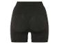 Shorts de maintien sans couture noirs pour femmes.