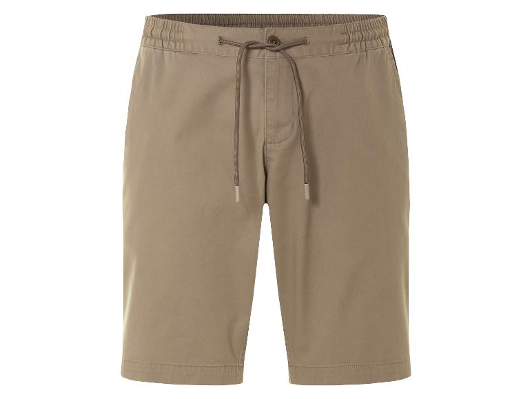Shorts beiges avec cordon.