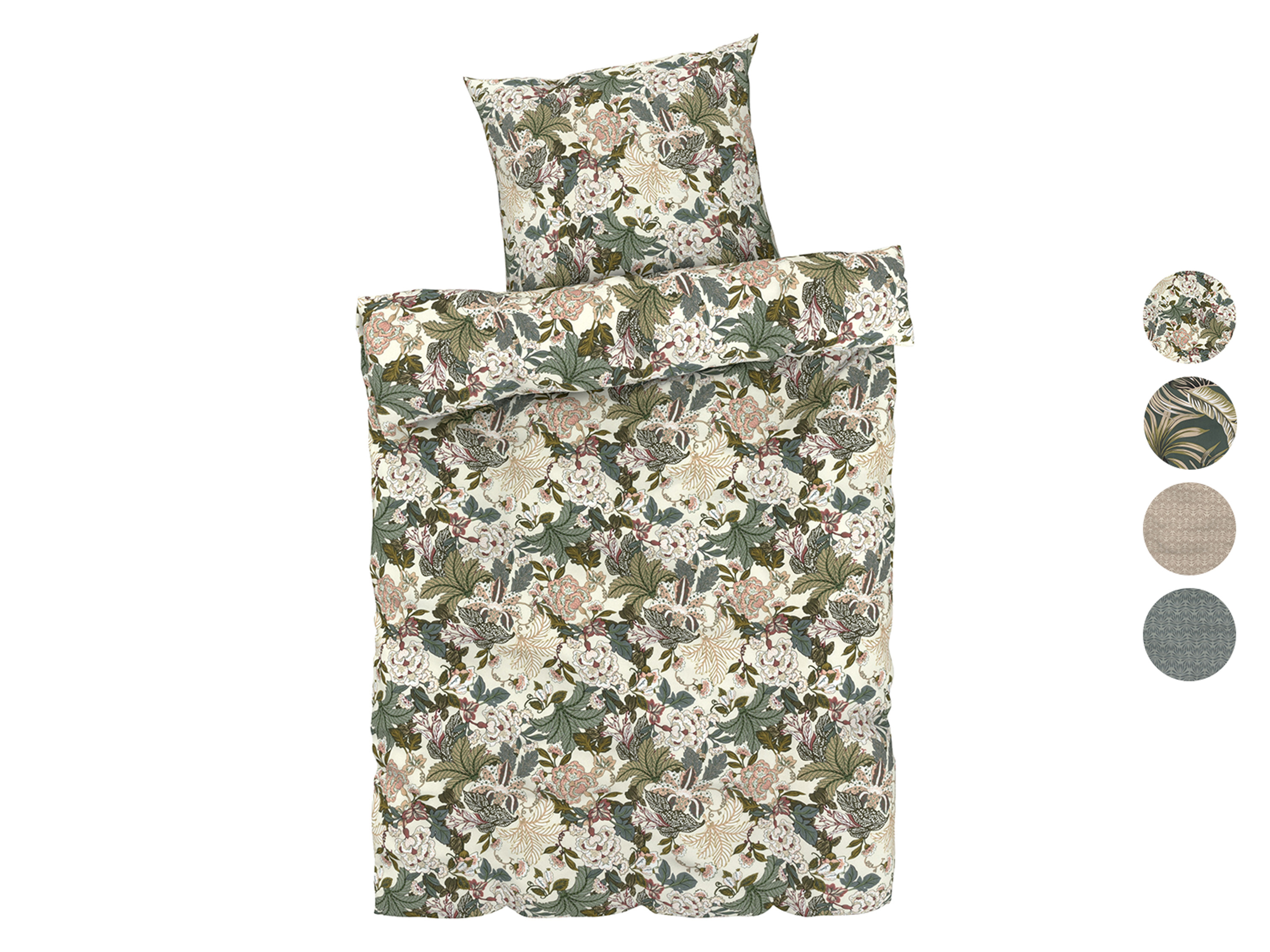 LIVARNO home Parure de lit Renforcé, 140 x 200 cm