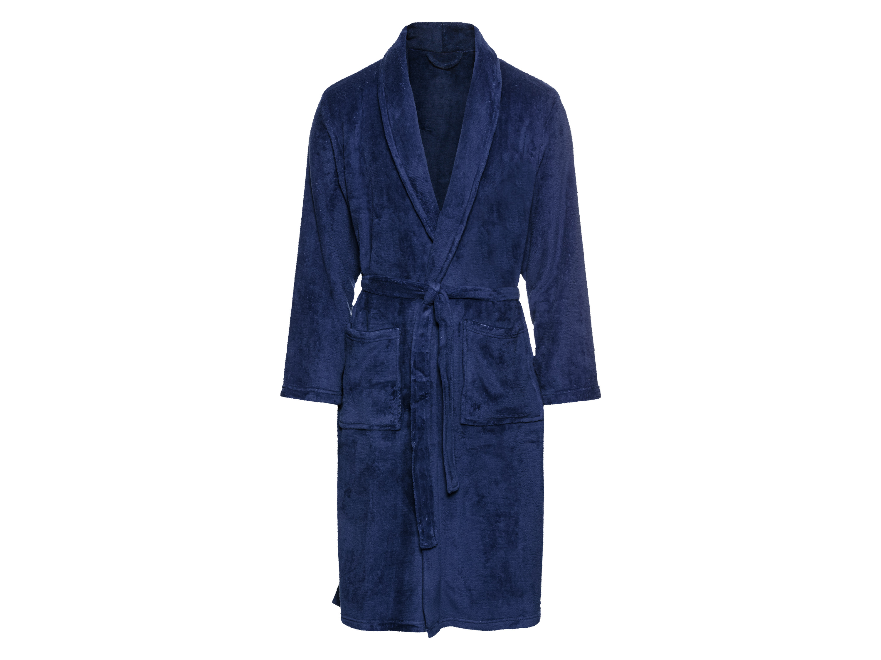 LIVARNO home Peignoir unisexe (L, bleu marine)