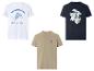 T-shirts imprimés : pizza, citrons et design minimaliste.