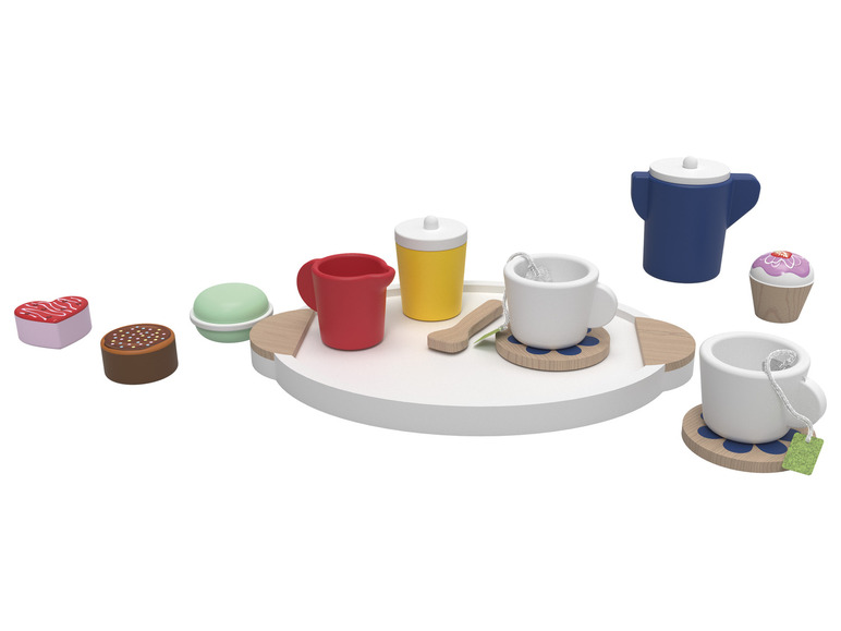 Aller en mode plein écran : Playtive Accessoires de cuisine en bois au design rétro - Image 10