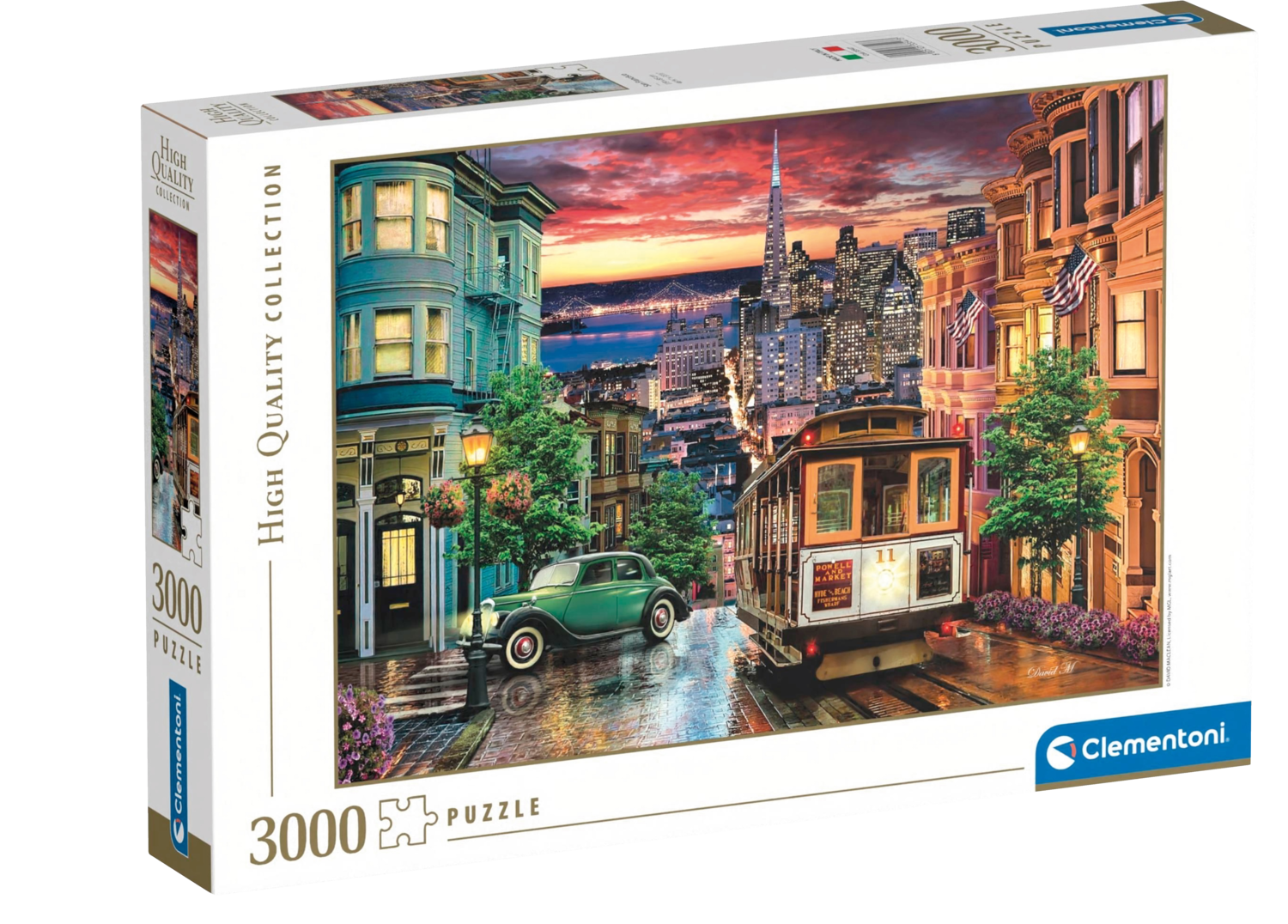 CLEMENTONI Puzzle 3000 pièces (San Francisco)