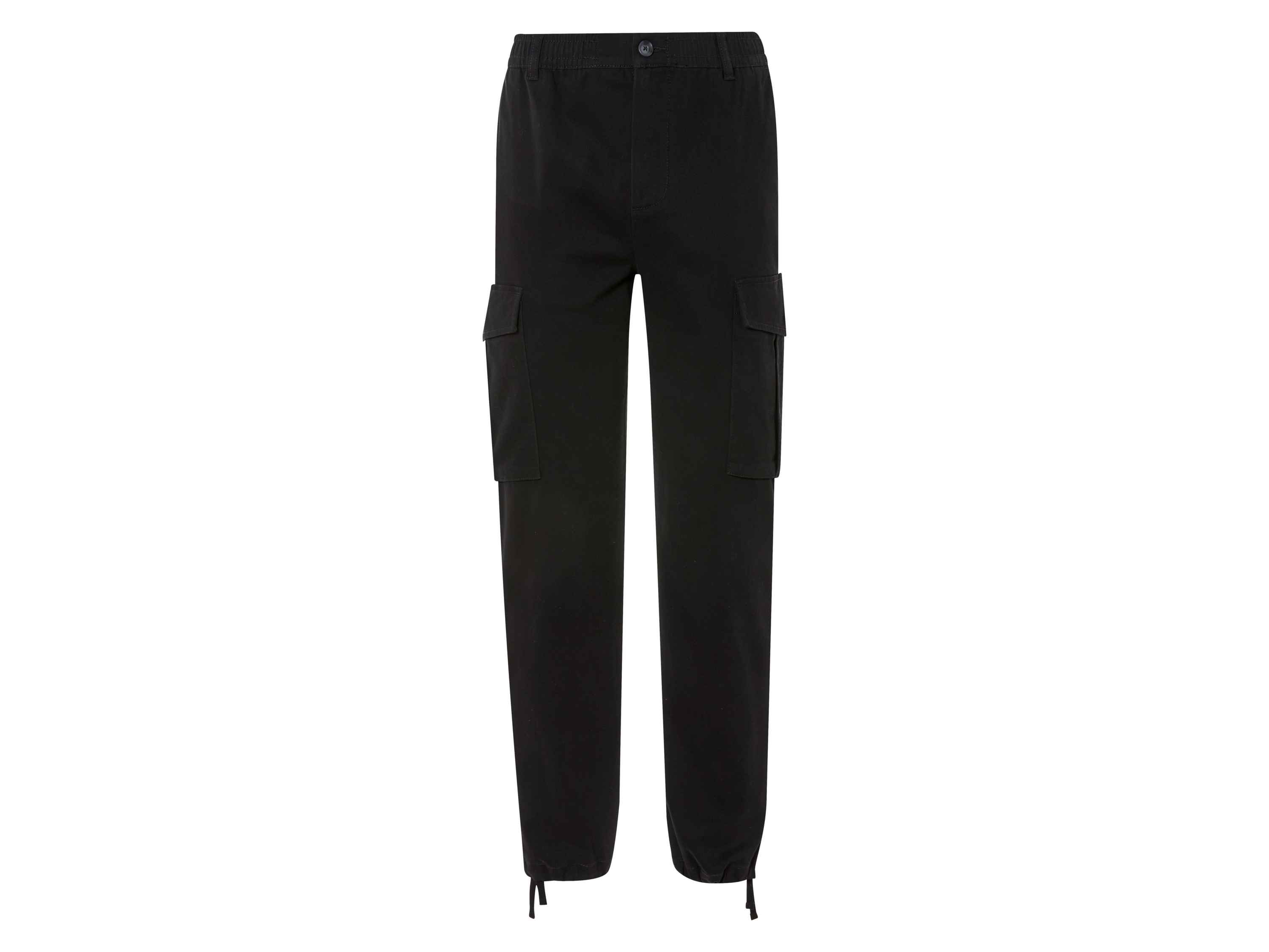 LIVERGY® Pantalon cargo homme (noir, S)