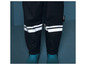Pantalon de pluie noir avec des bandes réfléchissantes et 3M Scotchlite