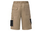 Short de travail beige avec plusieurs poches
