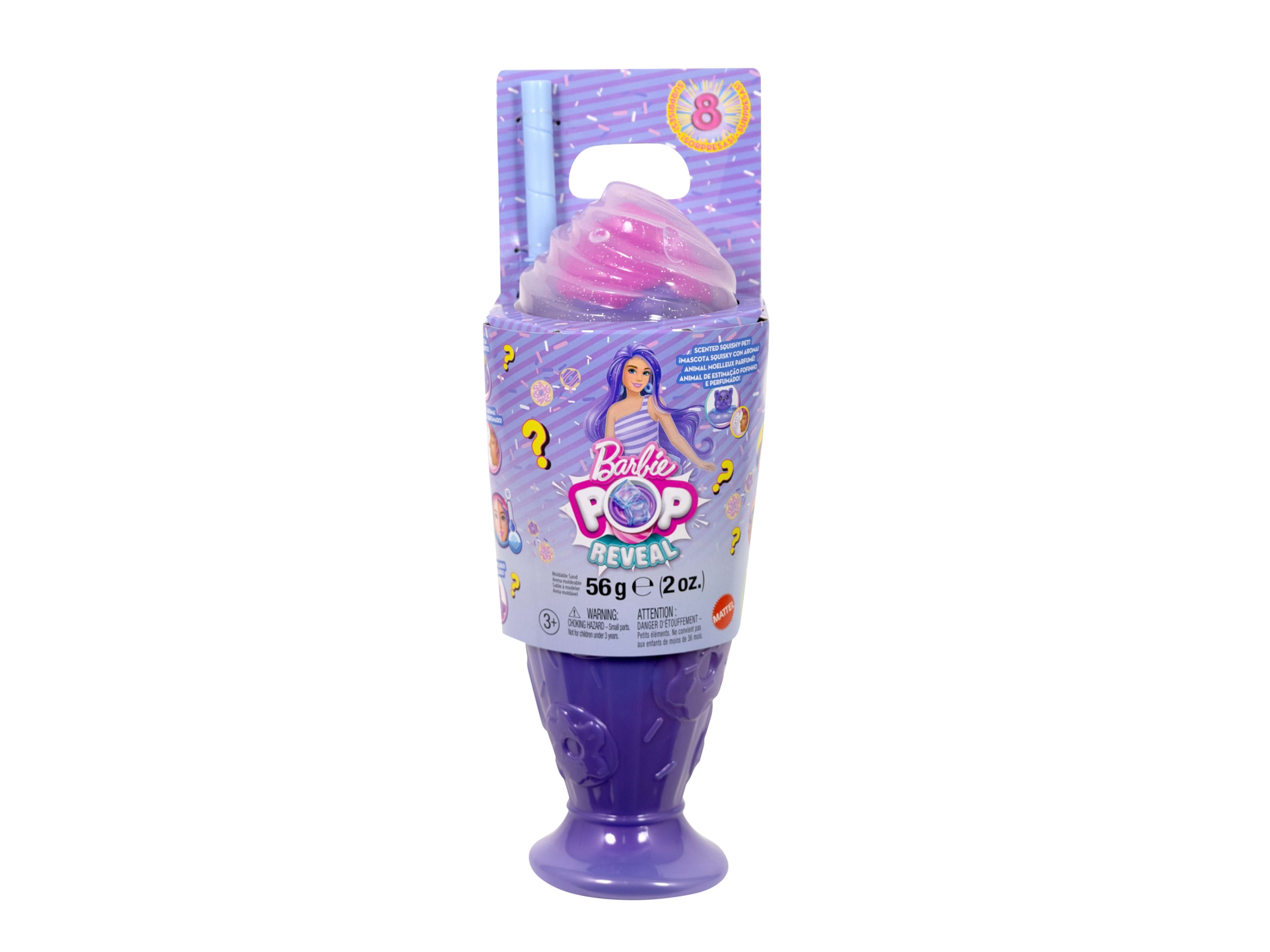 BARBIE Poupée Pop Reval (Poupée pourpre)