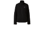 Veste polaire noire avec fermeture éclair et col montant
