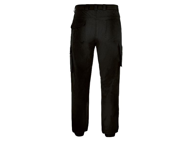 Pantalon cargo noir.