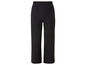 Pantalon large noir avec ceinture élastique.