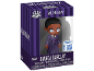 Mini figurine Wednesday, figurine en vinyle Bianca Barclay dans une boîte rayée violette.