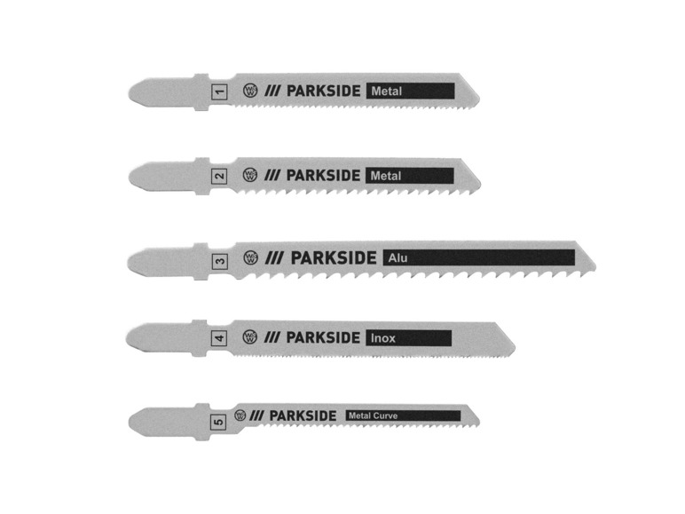 Aller en mode plein écran : PARKSIDE® Lames de scie sauteuse PSTZ 3 A1, 5 pièces - Image 3