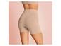 Shorts gainants beiges pour femmes.
