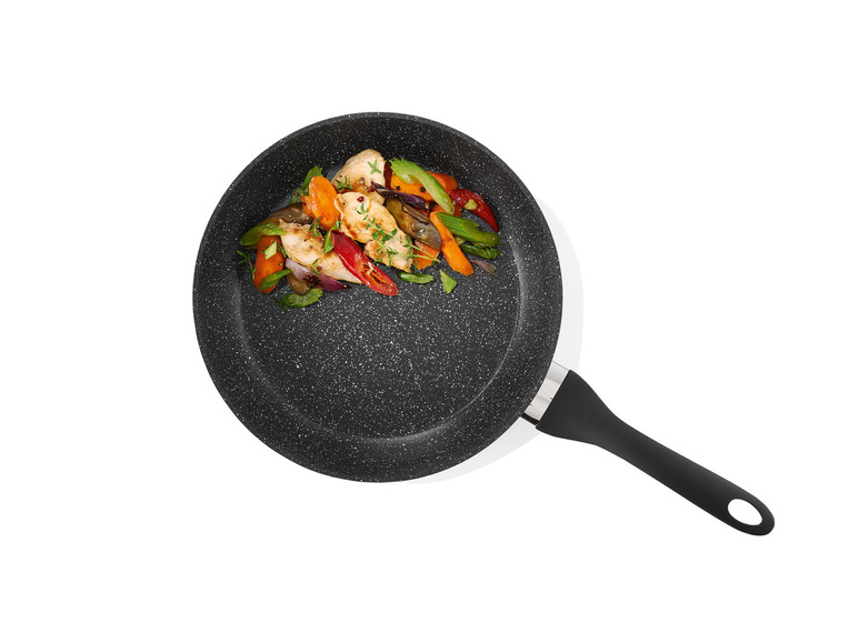 Aller en mode plein écran : ERNESTO® Poêle ou wok en aluminium, 28 cm, aspect granit - Image 4