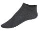 Chaussettes basses grises foncées.
