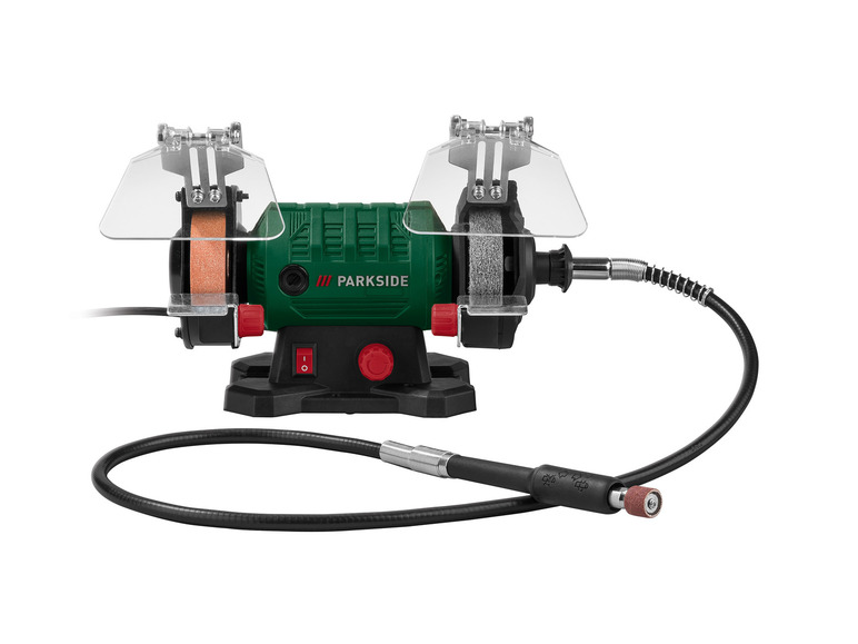 Aller en mode plein écran : Touret à meuler double avec arbre flexible PDFW 120 B3, 120 W - Image 4