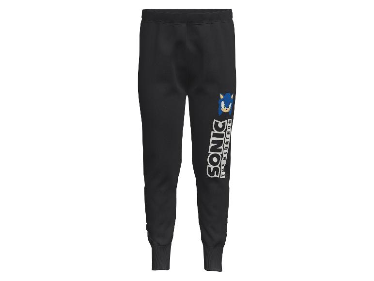 Pantalon de jogging noir Sonic the Hedgehog pour enfants