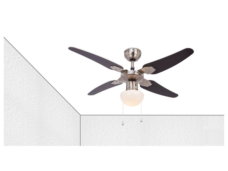 Aller en mode plein écran : LIVARNO home Ventilateur de plafond avec éclairage LED, 60 W - Image 7