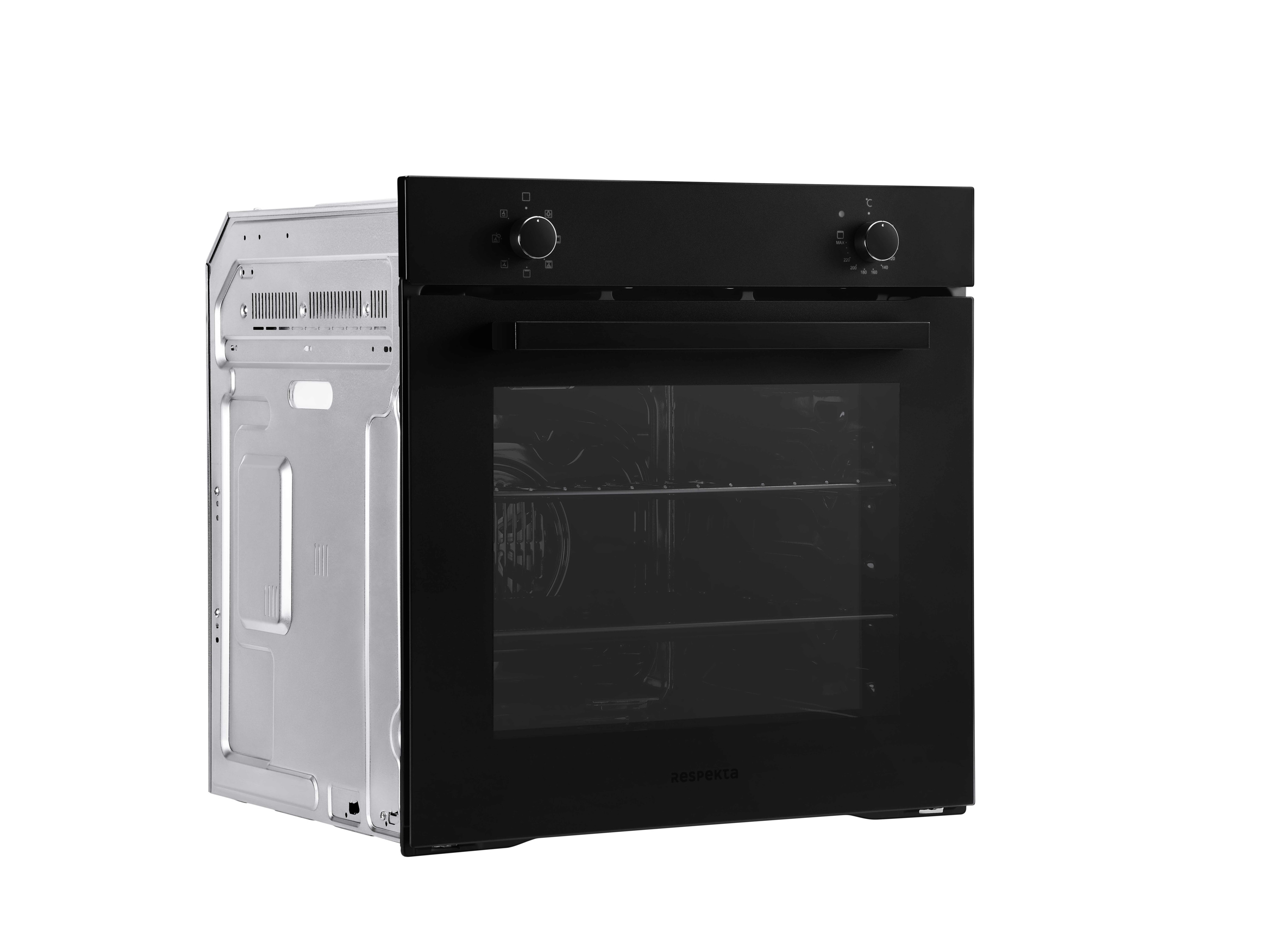 RESPEKTA Four encastrable en verre autonome - vue 3