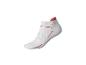 Chaussette de sport blanche avec détails rouges