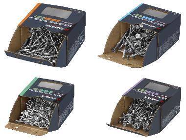 PARKSIDE PERFORMANCE® Set de vis pour bois aggloméré