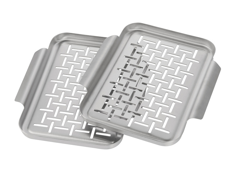 Aller en mode plein écran : GRILLMEISTER Poêle ou plateaux grill, en acier inoxydable - Image 5