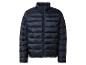 Veste matelassée bleu marine zippée.