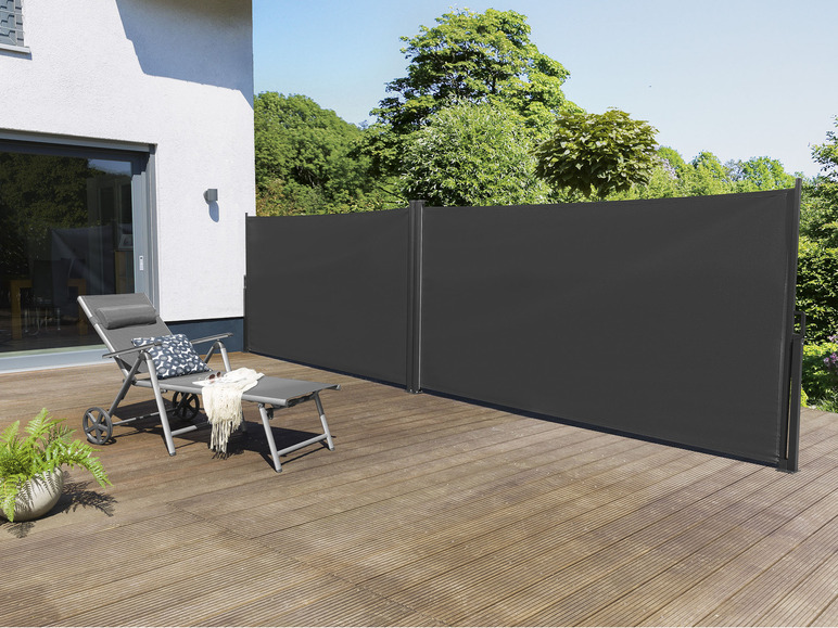 Aller en mode plein écran : LIVARNO home Store latéral double, 600 x 160 cm, anthracite - Image 4