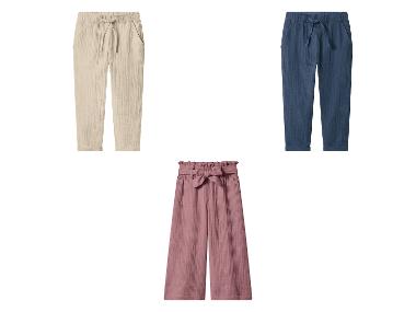 lupilu® Pantalon en mousseline petite fille