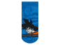 Chaussettes bleues à motif Dragon Ball Z.