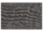 Tapis de bain gris texturé doux.