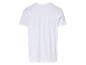T-shirt blanc à manches courtes pour homme.