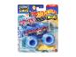 Camion jouet Hot Wheels Monster Trucks 'Sharks vs. Dinos' 5 Alarm dans son emballage.