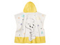 Une robe de chambre à capuche pour enfants avec Tweety Bird et des étoiles.
