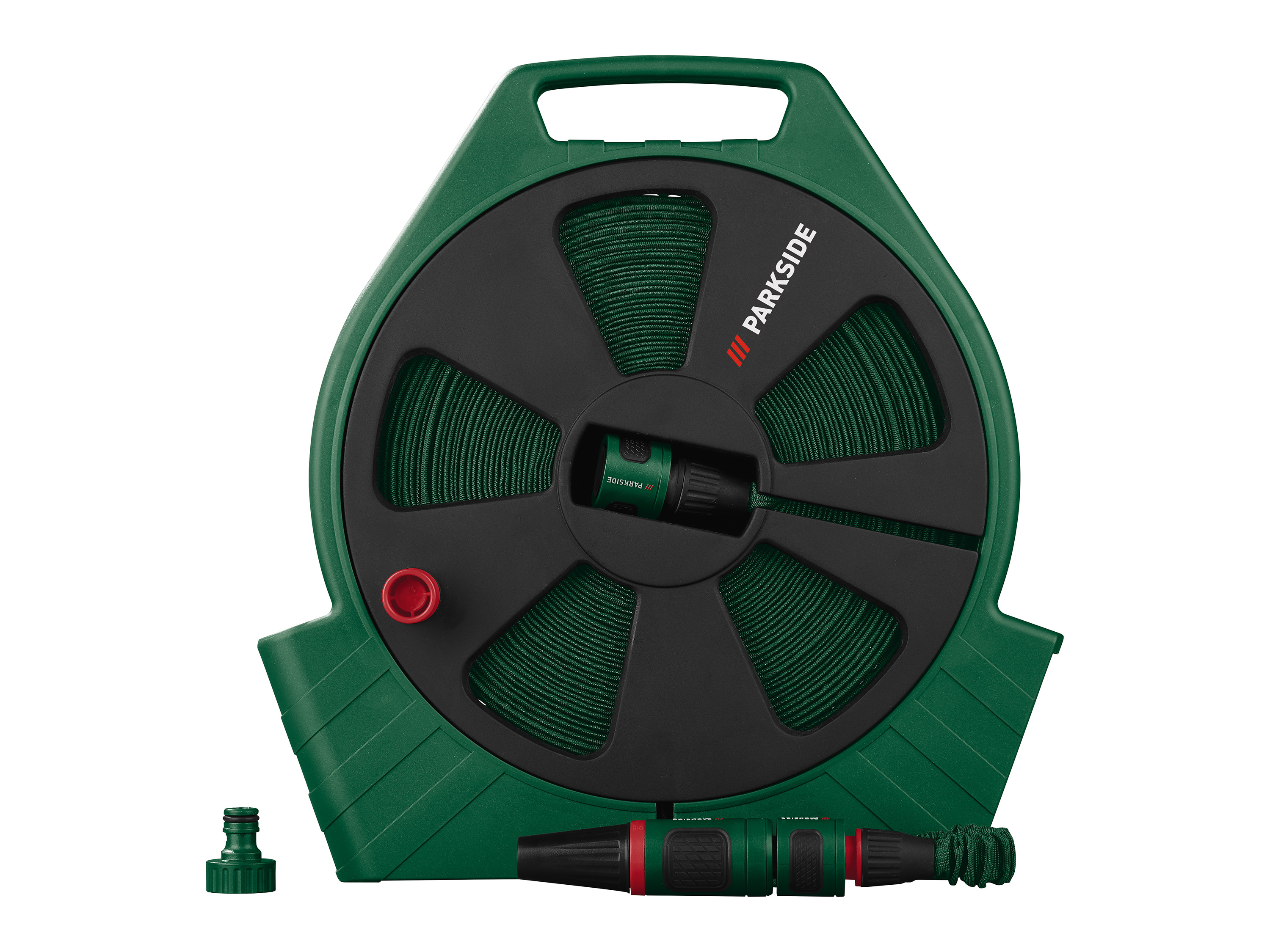 PARKSIDE® Enrouleur avec tuyau plat, 20 m, 1/2