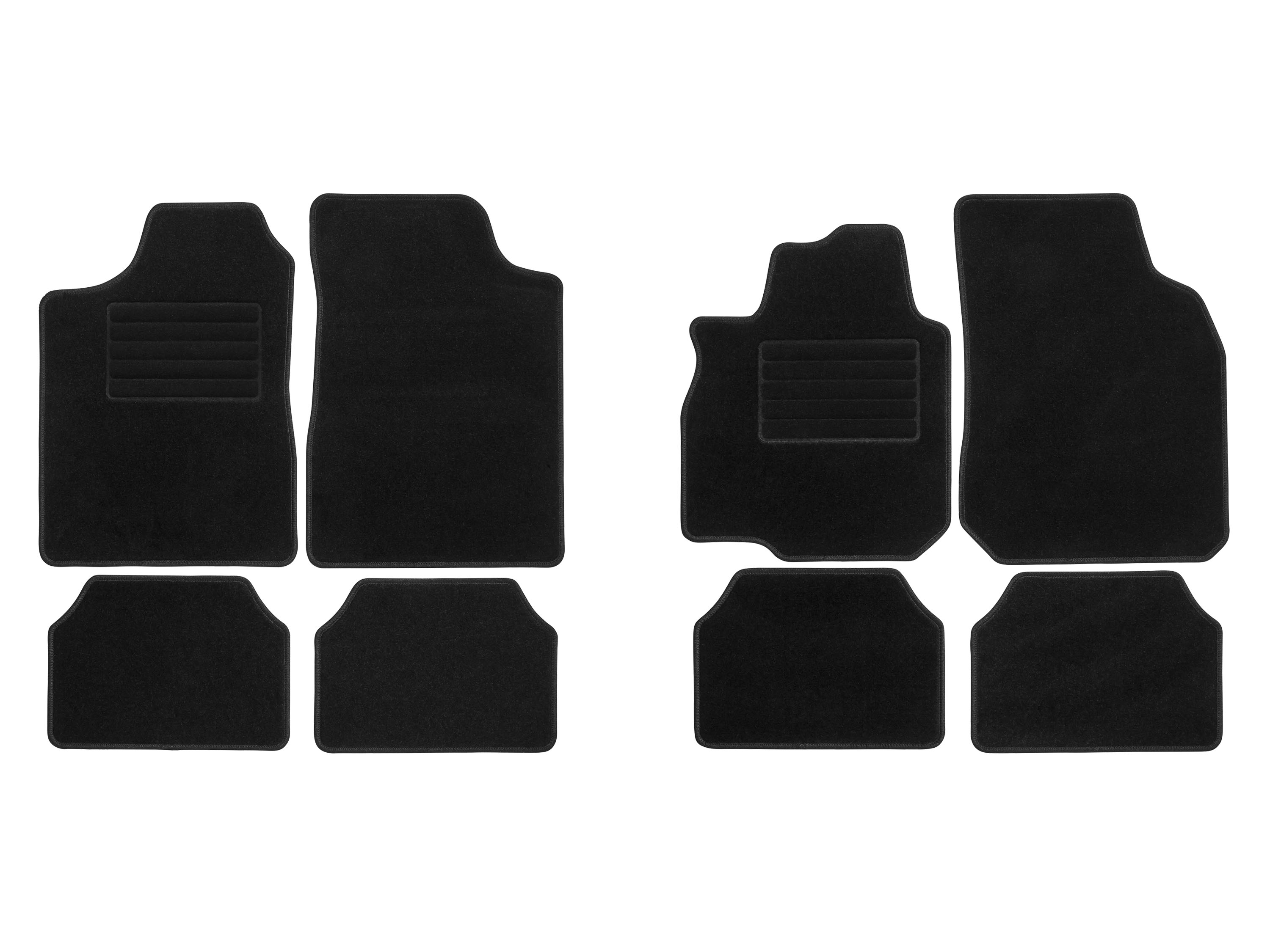 ULTIMATE SPEED® Tapis de voiture universels, 4 pièces