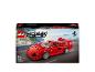 Ensemble Lego Speed Champions avec une Ferrari F40 rouge.