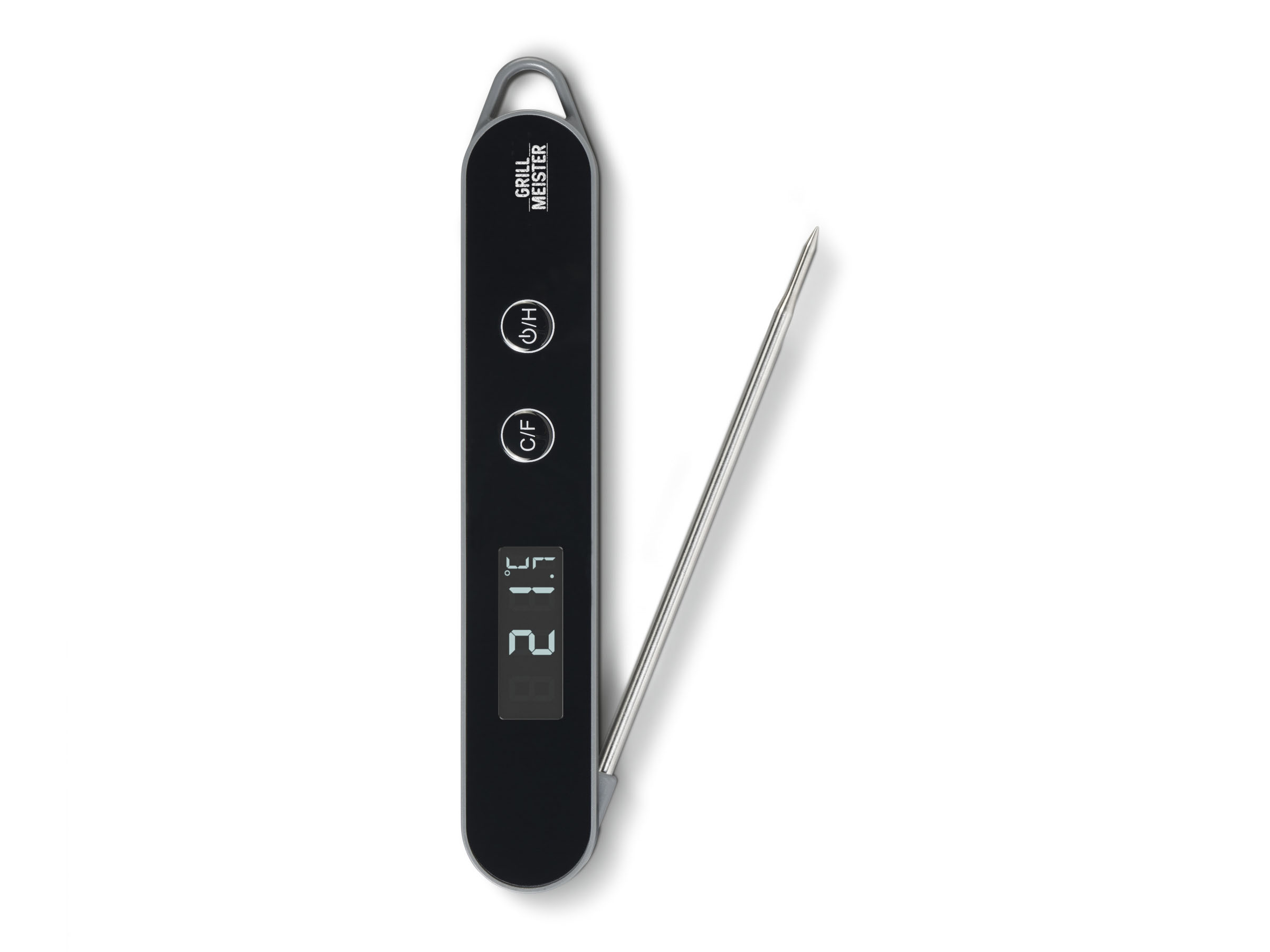 GRILLMEISTER Thermomètre pour barbecue numérique pliable GKGT 12 B1