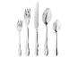 Ensemble de couverts SilverCrest avec deux fourchettes, un couteau et deux cuillères.