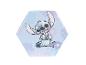Boîte hexagonale Stitch de Disney avec motif floral