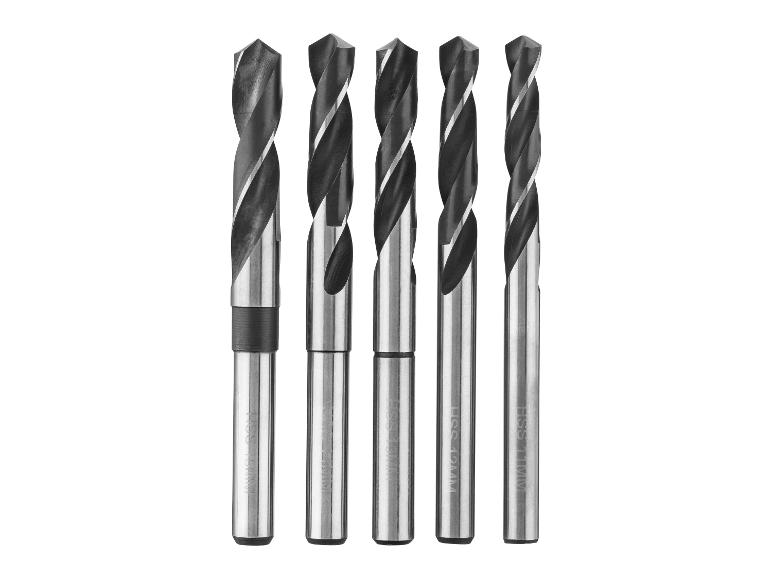 Ensemble de cinq forets HSS de différentes tailles, alignés verticalement