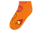 Chaussettes orange Pokémon avec logo et design Charmander.