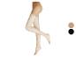 Collants beiges avec une bande de collants visible