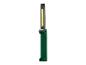 Lampe LED pliable de couleur vert foncé.