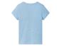 T-shirt bleu clair pour enfant, vue arrière.