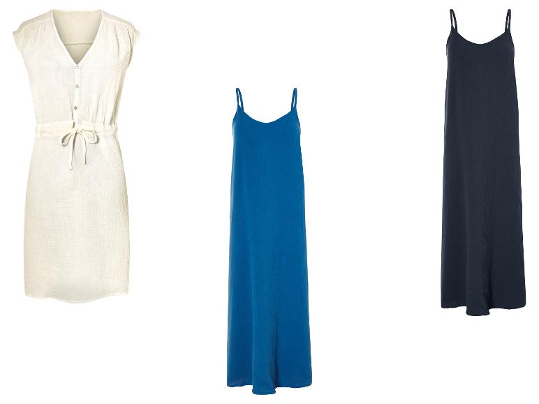 esmara Robe en mousseline femme